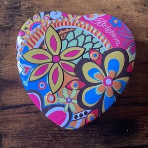 Brighton, small metal jewelry case- Case ONLY